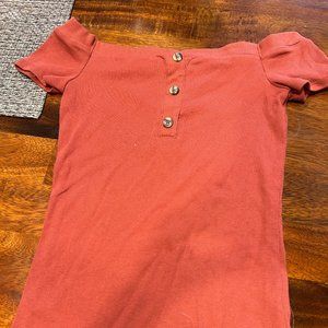 Off the shoulder top